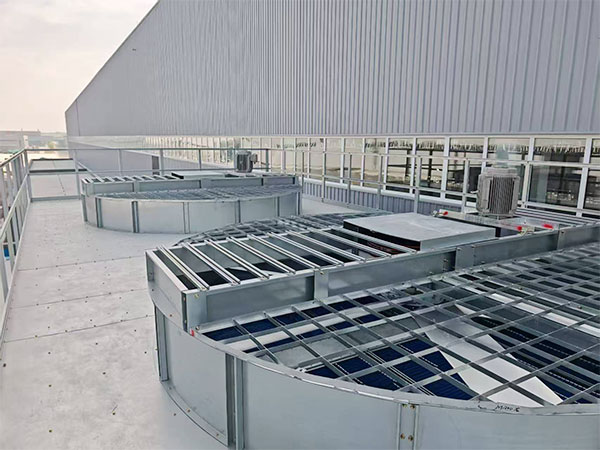 方形逆流式冷却塔