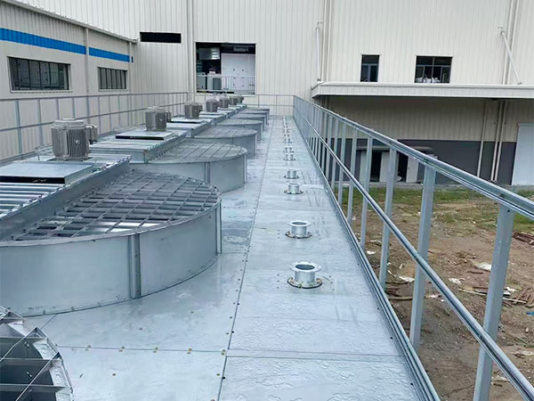 方形横流式冷却塔